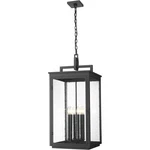 Z-lite 5019CHXXL-BK Hartwell Outdoor Pendant Chandeller Sand Black. Fixed Price $1116.00.