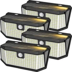 Solar Outdoor Motion Sensor Lights 2500LM Panel To 15.3 In And Modes.... Fixed Price $108.07.