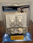 Thomas & Betts Duplex Outlet Kit Outdoor Weatherproof White Model CS312WH New. Fixed Price $14.95.