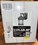 Designers Fountain 2370-AM-MP Single Light 5-1/2 Wide Cast Aluminum Mediterrean. Fixed Price $99.00.
