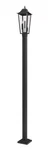 Z-lite 5008PHBS-536P Gannon Light 120" Tall Post Black. Fixed Price $844.90.