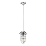 Acclaim Dylan 1-LIGHT Exterior Convertible Mini-pendant, Chrome 1706CH. Fixed Price $120.00.