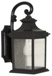 Craftmade Z3204 Gentry Light 13-5/8"H Outdoor Wall Sconce Midnight. Fixed Price $110.25.