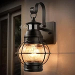 Lamomo Outdoor Wall Light, Motion Sensor Porch Lights 1 Pack, Black. Fixed Price $71.23.