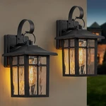 Lawyettle 2 Pack Dusk To Dawn Outdoor Wall Lights Aluminum Exterior. Fixed Price $113.73.