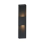 ET2 Lighting Grate 2-LIGHT 30" Led Outdoor Wall Sconce, Black E30395-BK. Fixed Price $412.20.