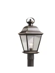 Kichler 9909OZ Mount Vernon Outdoor Post Lantern In Olde Bronze. Fixed Price $519.99.