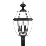 Quoizel NY9045 Bronze Newbury 4-LIGHT 30"H Post Lantern With Clear Glass. Fixed Price $382.39.