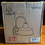 Bel Air Lighting Tacoma 1-LIGHT Silver Farmhouse Outdoor Barn Wall Sconce. Fixed Price $34.39.