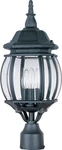 Maxim Lighting 1035BK Crown Hill 3-LIGHT 21" Outdoor Postmount Black. Fixed Price $100.00.