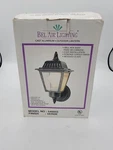 Bel Air Lighting Estate 1-LIGHT Rust Outdoor Wall Fixture With Clear Glass. Fixed Price $24.99.