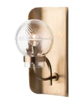 Juliska Mouth-blown Graham Dean Clear Glass Globe Shade For Wall Sconce New Nib. Fixed Price $115.00.