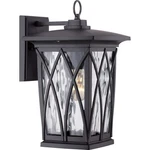 Quoizel GVR8408K Grover Outdoor Lantern In Mystic Black. Fixed Price $259.99.