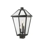 Z-lite 579PHXLS-BK Talbot 3 22" Tall Outdoor Single Head Post Light, Black. Fixed Price $179.99.