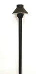 Low Voltage Black Outdoor Landscape Small Hat Pathway Light With 3W Led Bulb. Fixed Price $24.50.