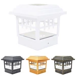 8 Black Bronze Copper White 4 X Solar Post Lights Outdoor Deck Cap Fence Lamp. Fixed Price $44.95.