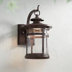 Callaway Industrial Outdoor Wall Light Fixture Bronze Led 11 1/2" For Exterior. Fixed Price $179.99.