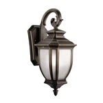 Kichler 9040RZ Salisbury 1-LIGHT 19.25" Outdoor Medium Wall In Rubbed Bronze. Fixed Price $294.99.