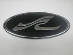 New S/r Wave Logo Emblem 11-7/8" 0VAL Chrome Part # 1443217. Fixed Price $150.16.