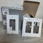 30 Pack Decorator Gfci Wall Plates White (20) Gang And (10) Lot New. Fixed Price $34.97.