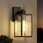 Wihtu Dusk To Dawn Outdoor Lighting Fixtures, Exterior Front 10 In, Black. Fixed Price $39.53.