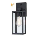 Hukoro Martin 14.1 In. Matte Black Motion Sensor Outdoor Wall Lantern Sconce. Fixed Price $17.99.