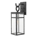 Hinkley Lighting Porter Outdoor 1 22" Wall Mount, Zinc/clear 2804DZ-LL. Fixed Price $335.75.