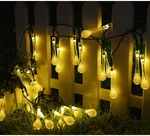 30 Led Solar String Lights Outdoor Water Drop Party Christmas Garden. Fixed Price $13.99.