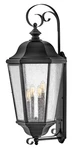Hinkley Lighting 1679 Edgewater 4 35" Tall Outdoor Wall - Black. Fixed Price $1099.00.