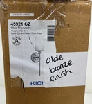Kichler Joelson 1-LIGHT Olde Bronze Wall Sconce Satin Etched Opal Shade. Fixed Price $39.99.