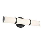 Kichler Rosh Light 18" Wall Sconce, Black/white - 55187BKLED. Fixed Price $139.97.
