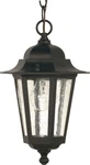 Nuvo Lighting 60/3476 Cornerstone Outdoor Mini Pendant - Black. Fixed Price $67.99.