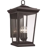 Trans Globe 50772-BK Outdoor Wall Lantern 3-LIGHT Fixture New Factory Sealed. Fixed Price $18.00.