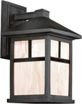 Forte Lighting 1873-01 Craftsman / Mission Outdoor Wall Black. Fixed Price $155.31.