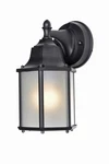 Black Led Outdoor Wall Sconce From The Builder Cast E26 Collection. Fixed Price $54.00.