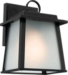 Kichler 59104 Noward 9" Tall Outdoor Wall Sconce - Black. Fixed Price $75.97.