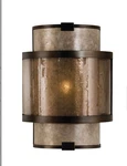 Fine Art 590550ST Singapore Moderne Bronze Single Lt. 11 Inch Wall Sconce. Fixed Price $460.00.
