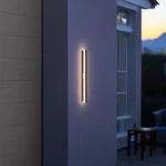 Leeki - 24 Inches Modern Outdoor Light Fixture Rectangular Exterior F.... Fixed Price $83.42.