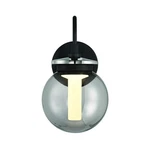 Black Led Wall Sconce From The Caswell Collection. Fixed Price $220.00.