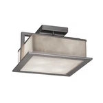 Justice Design Clouds Laguna 12" Led Outdoor Flush, Nickel, CLD-7517W-NCKL. Fixed Price $286.40.