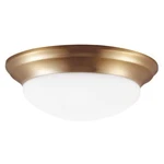 Sea Gull Nash Integrated Led 12" Flush Mount, Satin Brass, 7543491S-848. Fixed Price $41.97.