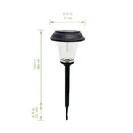 Elijah Solar Powered Black Landscape Filament Led Pathway Light, 20 Lumens. Fixed Price $19.13.