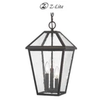 Z-lite 579CHB Bronze Talbot 3-LIGHT 10"W Outdoor Taper Candle Mini Pendant*new*. Fixed Price $139.99.