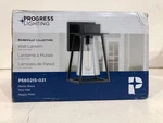 Progress Lighting Raineville 1-LIGHT 9 In. Matte Black Outdoor Wall Lantern. Fixed Price $34.60.