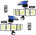 Solar Motion Lights Outdoor - 3000LM Led Security With 16.4FT Cable. Fixed Price $89.99.