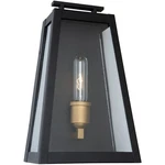 Artcraft Lighting AC8108BK Charleston Outdoor Wall Black And Vintage Gold. Fixed Price $210.00.