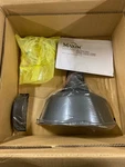 Maxim 35016BK Outdoor Wall Sconce, 13" Tall, Metal Warehouse Shade - Black. Fixed Price $102.99.