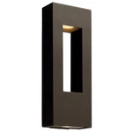 Hinkley Lighting Atlantis Outdoor 2-LT 4" Wall, Bronze/etched Lens 1649BZ-LL. Fixed Price $669.00.