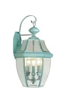 Livex Lighting 2351-06 Outdoor Wall Lantern With Clear Beveled Glass Shades, .... Fixed Price $421.79.