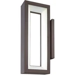 George Kovacs SKYLIGHT-45W 1 Led Outdoor Wall Sconce In Textured Dorian Bronze. Fixed Price $177.99.